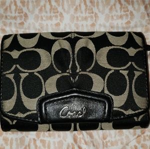 Authentic coach wallet
